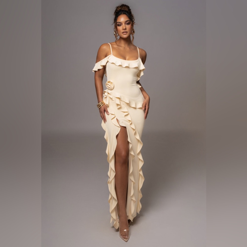 JLUX Label rose dress